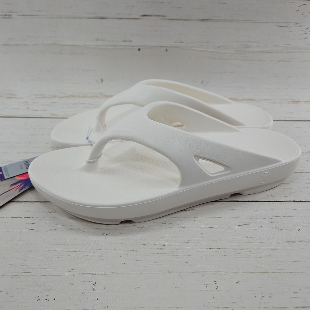 Hurley Injection Mens Size 11 Cream Flip Flop Sandals Casual‎ Recovery Non Slip